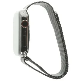 Apple Watch Series 9 GPS + Cellular 45 mm Edelstahlgehäuse graphit, Milanaise Armband graphit One Size