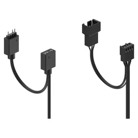 Fractal Design Aspect 12 RGB PWM Black Frame 3-Pack Computer Fan