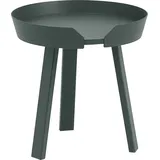 Muuto Around Beistelltisch, dunkelgrün