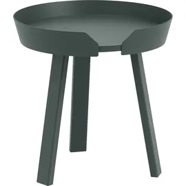 Muuto Around Beistelltisch, dunkelgrün