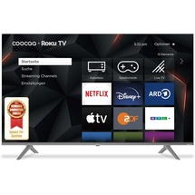 CooCaa 43R5G 43" LED 4K UHD Roku TV