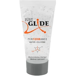 Just Glide Gleitgel, 20ml, wasser- und silikonbasiert (0.02 l) 20 ml