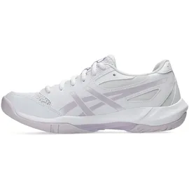 Asics GEL-ROCKET 12 Damen Handballschuhe, schwarz, Größe 41 1⁄2 - WHITE/DAHLIA 41.5