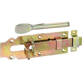 GAH Alberts Stalltür-Schlossriegel mit Schlaufe 160mm, galvanisch verzinkt, dickschichtpassiviert