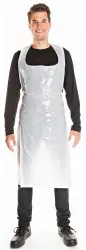 Hygonorm® Einwegschürze PE, auf Rolle - 16 my 23150 , 1 Karton = 5 Rollen = 1000 Stück, Maße: 117x70 cm, weiß
