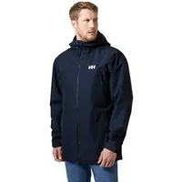 HELLY HANSEN Herren Active Ocean Bound Parka, Navy, S EU