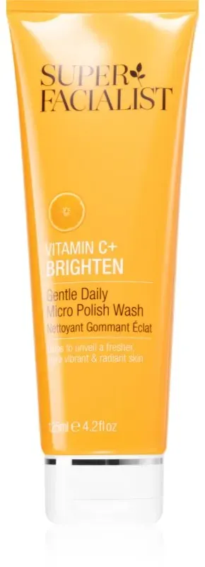 Super Facialist Vitamin C+ Brighten Aufhellendes Peeling für Gesicht, Hals und Dekolleté 125 ml