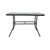 VCM Gartentisch 110 x 55 x 70 cm Anthrazit