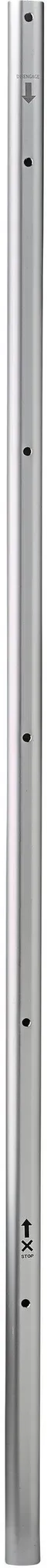 Tri Saw unteres mittleres Gestängerohr für Lock25 Aluminium-Teleskopgestänge 620 cm