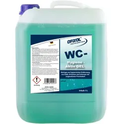 Ofixol WC Hygiene Aktiv Gel Sanitärreiniger, Für die hygienische Reinigung von WC und Urinalbecken, 5 l - Kanister