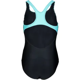 Arena Mädchen Badeanzug GIRLS ARENA KIKKO V SWIMSUIT 006748-588 128 - BLACK-WATER - 128