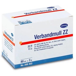 PAUL HARTMANN AG Haarband Hartmann Verbandmull ZZ 10 cm x 10 m – 1 Packung – B00E5Z18X4