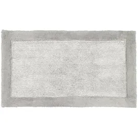 CAWÖ Luxury Home Two-Tone 590 Badteppich 70 x 120 cm platin