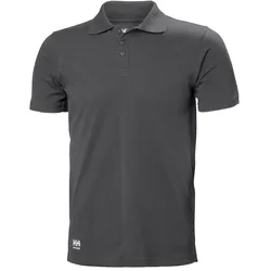 Polo-Shirt "MANCHESTER" - XL - dunkelgrau