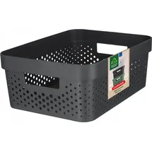 Curver Aufbewahrungsbox 33 x 27 x 14 cm 1-tlg. Dunkelgrau