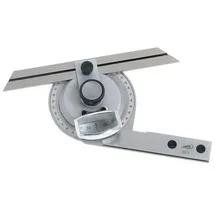Helios Preisser Universal Winkelmesser RCr. Mit Lupe 150/200/300mm