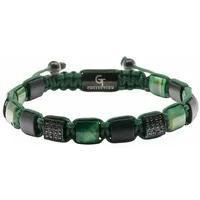 GT Collection Armband Flat-Bead in green | Gr.: onesize