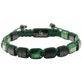 GT Collection Armband Flat-Bead in green | Gr.: onesize