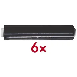 OTTO Office 6 Rollen PE-Stretchfolie »Cast« schwarz, 50 cm