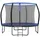 Songmics Garten Trampolin 305 cm inkl. Sicherheitsnetz und Leiter blau