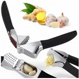 felixleo Knoblauchpresse Knoblauchpresse Edelstahl Mit Rutschfestem Griff Für Knoblauch Ingwer (1 St)