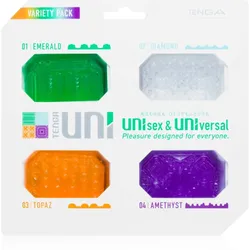 Tenga Uni Variety pack Masturbator-Set Amethyst