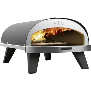 ziipa Piana Gas-Pizzaofen Schwarz