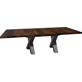Mäusbacher Couchtisch MÄUSBACHER "TOPSELLER", grau (graphit, texas oak, graphit, texas oak), B:120cm H:52cm, Tische, Couchtisch, Ausziehbar, in verschiedenen Ausführungen