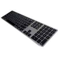 Matias Aluminum Wireless Tastatur DE spacegrau (FJ418BTLB-DE)