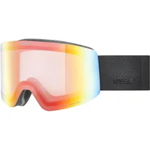 Uvex Provoqe V black matt vario rainbow mirror one size