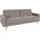 exxpo - sofa fashion 3-Sitzer EXXPO - SOFA FASHION "Nappa, kompakt, bequem, zeitloses Design, Breite 222cm, L-Form", grau (taupe), B:222cm H:87cm T:89cm, Samtvelours (100% Polyester);Webvelours (100% Polyester), Sofas, tolle Detailverarbeitung