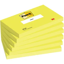 Post-it Haftnotiz 655-NG 127x76mm neongrün 6x100 Blatt