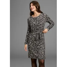 LAURA SCOTT Jerseykleid Shirtkleid Schwarz 42
