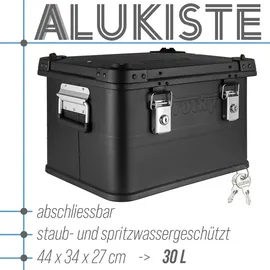 Trucky Aufbewahrungskiste 30 L 1-tlg. schwarz