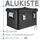 Trucky Aufbewahrungskiste 30 L 1-tlg. schwarz