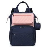 JUSKAQZYI Rucksack Wasserdichtes Rucksack großer Kapazität Handtasche Laptop Rucksack Leichtes Ausflug Mommy -Tasche geeignet für den Fahrt -Ausflug Pendeln geeignet rückenpack