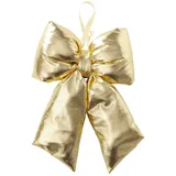 Boltze Bowy Dekoanhänger Gold 39cm (1 Stück)