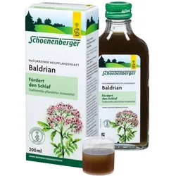 Schoenenberger Naturreiner Heilpflanzensaft Baldrian 200 ml Saft