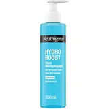 Neutrogena Hydro Aqua Parfümfrei (200ml) klärende Gesichtsreinigung mit feuchtigkeitsspendender Hyaluronsäure für alle Hauttypen