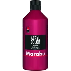 Marabu 120175032 Marabu-AcrylColor 032, 500 ml, karminrot