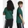 adidas Originals T-Shirt TEE für Kinder und Teens, mit gerippten Details, mit Rundhalsausschnitt grün 146 EU