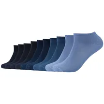 s.Oliver Sneakersocken 10er Pack Blau 35-38