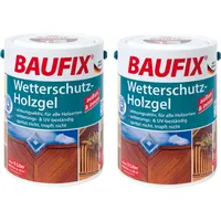 baufix Wetterschutz-Holzgel Tannengrün seidenglänzend 5 l