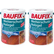 baufix Wetterschutz-Holzgel Tannengrün seidenglänzend 5 l