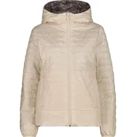 CMP Reverse Fix Hood Damen Isolationsjacke vaniglia terra 48