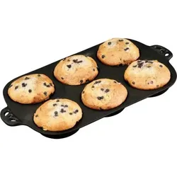 Camp Chef Gusseisen Backform Muffinform 9,5 cm Grill Camping Outdoor