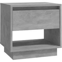 vidaXL Nachtschrank 2 Stk. 45 x 34 x 44 cm Betongrau