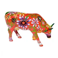 Cowparade Flower Lover Cow Large