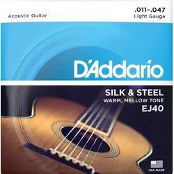 D'Addario EJ40 Silk & Steel