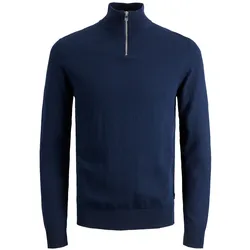 Jack & Jones Herren Stehkragen Pullover JJEEMIL Blau 12189339 XXL